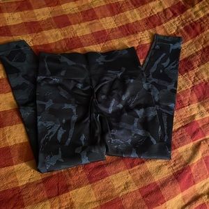 Gymshark blue camo legging